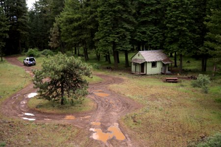 Tamarack Lookout Tower, Umatilla National Forest photo