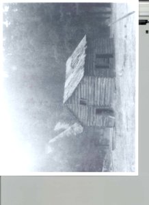 mayflower claim log cabin