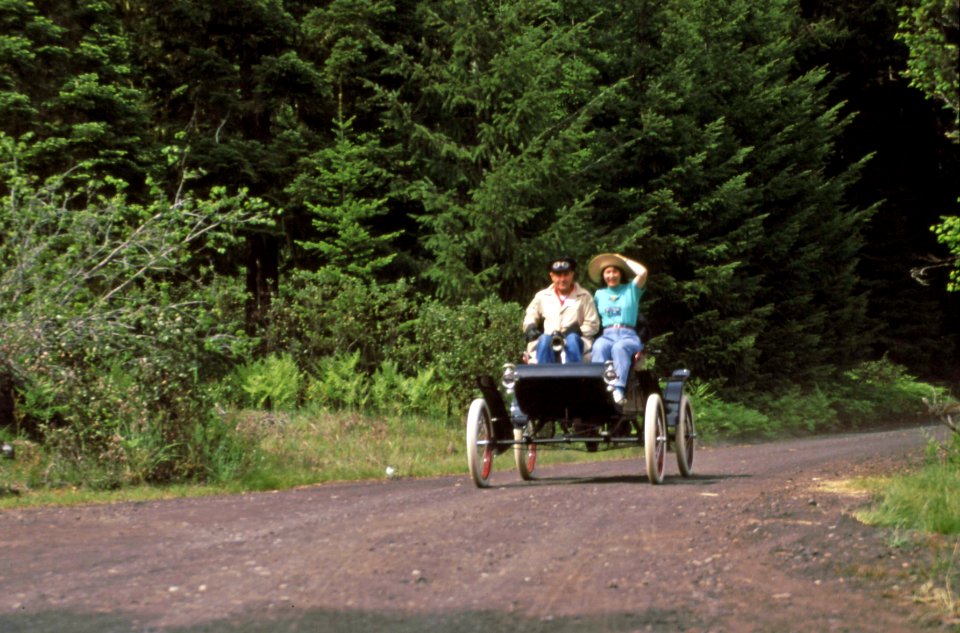 Willamette NF - 1903 Olds at Fish Lake, OR 1991n photo