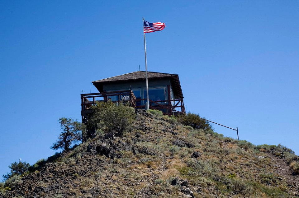 Hager Mountain Lookout Tower, Fremont-Winema National Forest