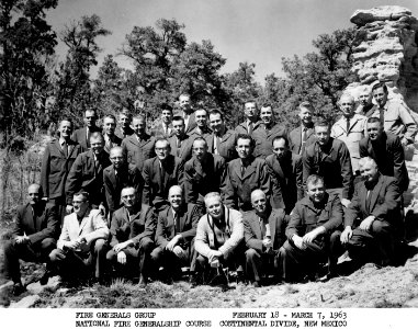 Fire Generals Group, Continental Divide, NM 1963