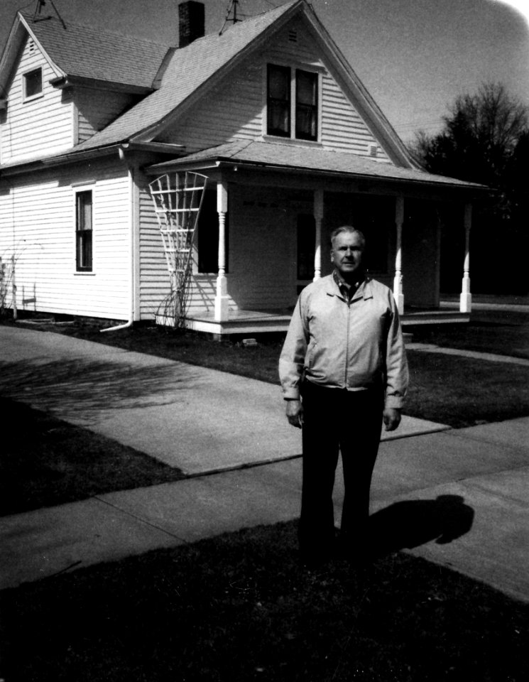 Norman Myers at Parents Home, Fremont, NE 1983 3