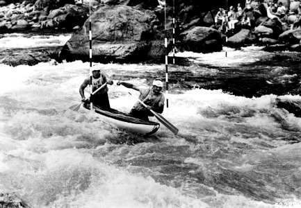 522291 Two-Man Kayak Racing, OR 1970 photo