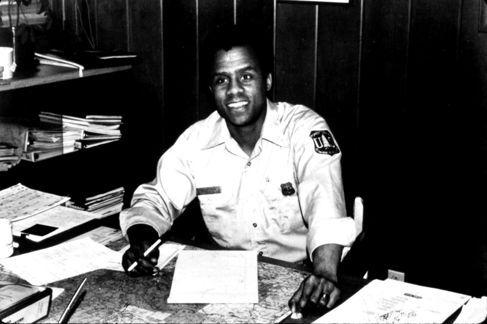 532344 Charles Chip Cartwright, 1st Black DR, Gifford Pinchot NF, WA 1983