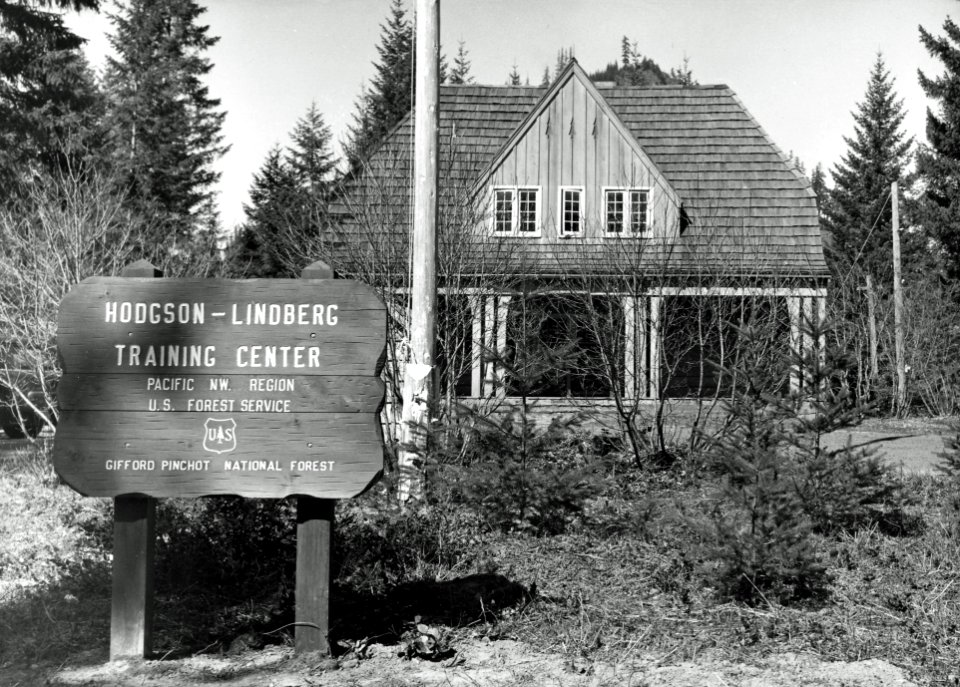 Hodgson-Lindberg Training Center. PNW, GPNF, WA c1957