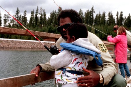 Fishing clinic Mt Hood National Forest photo