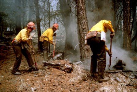 271 Deschutes National Forest, McKay Butte fire photo
