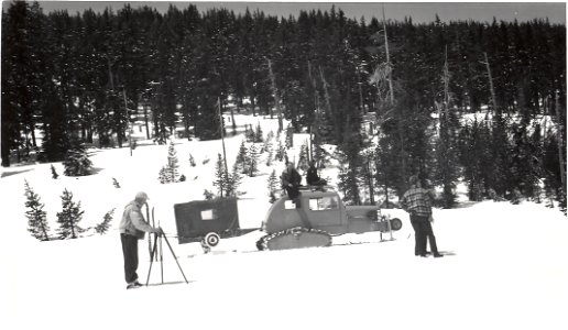 16100-8 Snow Survey trip on Dutchman Flat  1949