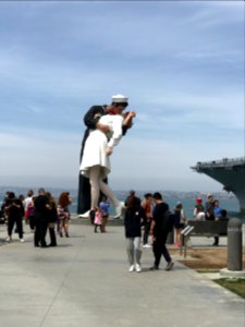 Century Kiss.  Old Town, San Diego.世紀之吻💋