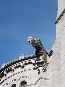 France basilica of the sacred heart sky