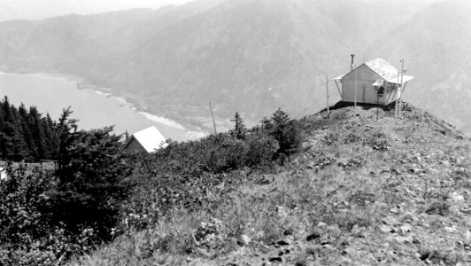 Lookout House Dog Mountain, Columbia NF, WA 1944