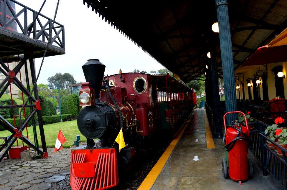 Tren a vapor del Parque de la Amistad