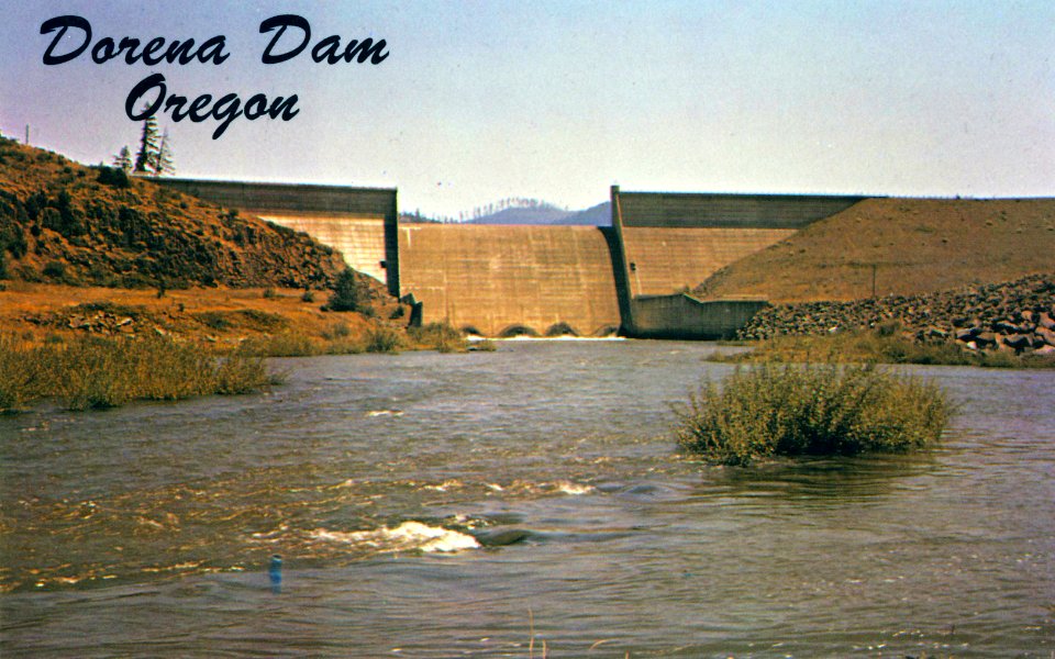 ICS-104404 Dorena Dam on Row River near Cottage Grove, OR
