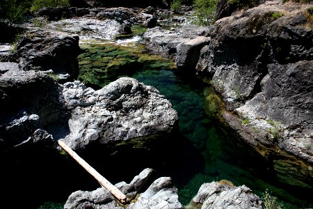 Three Pools Grotto, Willamette National Forest photo