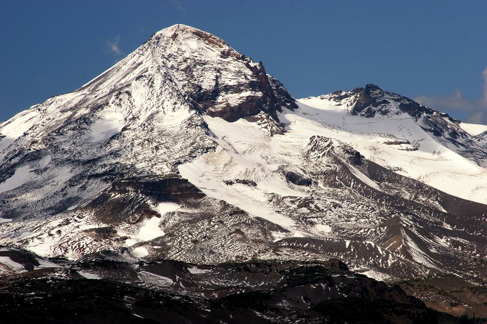 South & Middle Sister from Broken Top-Deschutes photo