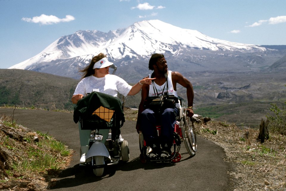 Wheelchair Accessible Trail by Mt St Helens, Gifford Pinchot National Forest