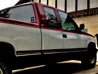 Old classic truck chevy 1989
