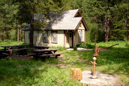 Antlers Guard Station, Wallowa Whitman National Forest photo