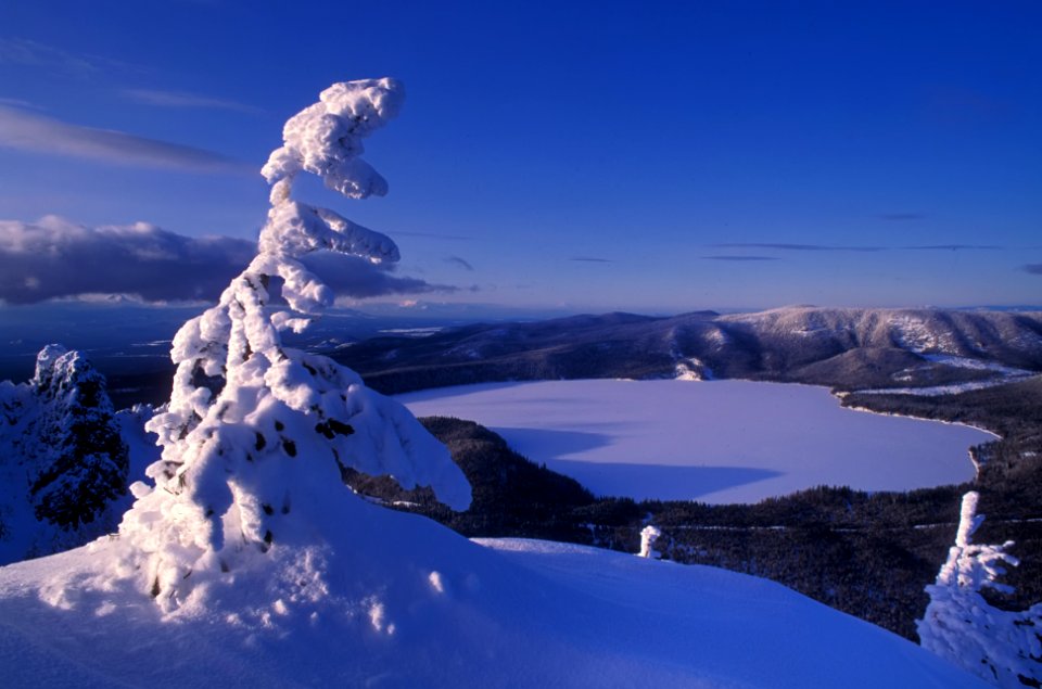 Winter at Paulina Lake-Deschutes