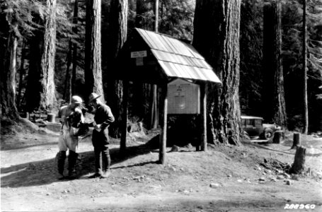 288960 Campground Registration Booth, Mt Baker NF, WA photo