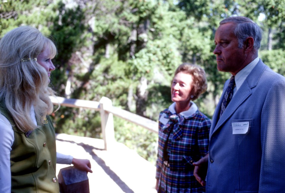 Oregon Dunes NRA,dedication day, Gov and Mrs McCall, Siuslaw National Forest.jpg photo