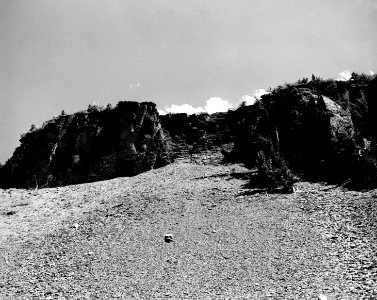 Willamette NF - Cliffs Above Obsidian Flat in TSW, OR 1979