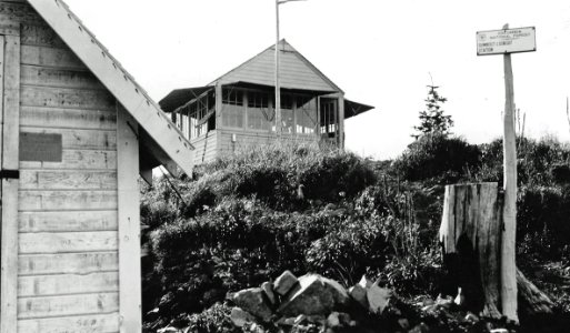 Gumboot Lookout House, Columbia National Forest, WA 1944