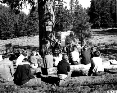 518319 6th Grade Range Conservation Class, Fremont NF, OR 19 photo