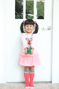 Little beautiful happy