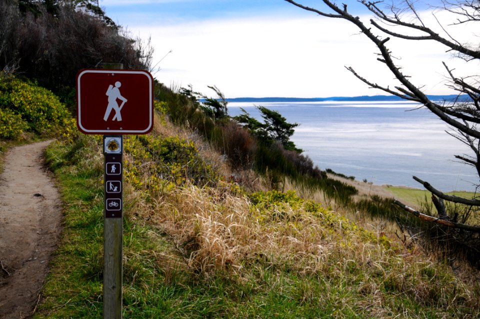 The Pacific Northwest Trail in Fort Ebey State Park