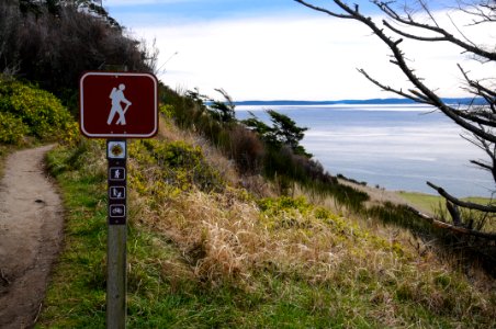 The Pacific Northwest Trail in Fort Ebey State Park
