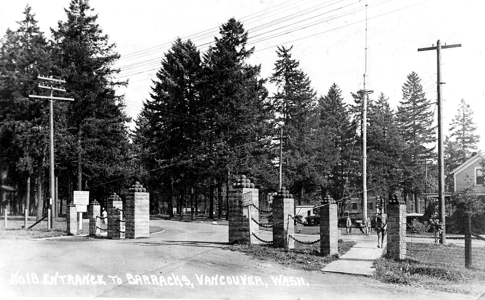 No. 18 Entrance to Barracks, Vancouver, Wash.