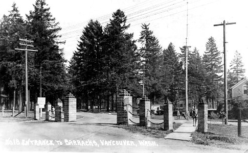 No. 18 Entrance to Barracks, Vancouver, Wash.