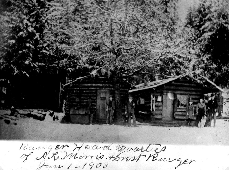 CRFR - GLO Ranger Headquarters at Big Prairie, OR 1903