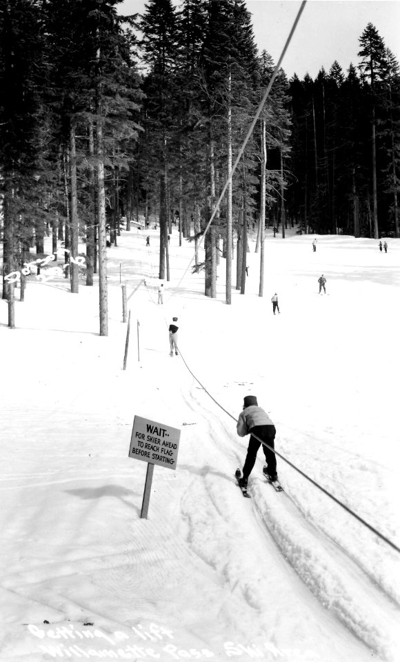 29-6 Getting a Lift, Willamette Pass Ski Area, OR