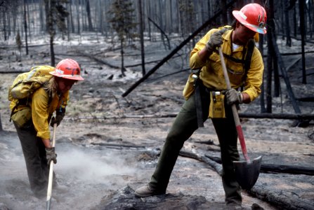 268 Deschutes National Forest, McKay Butte fire photo