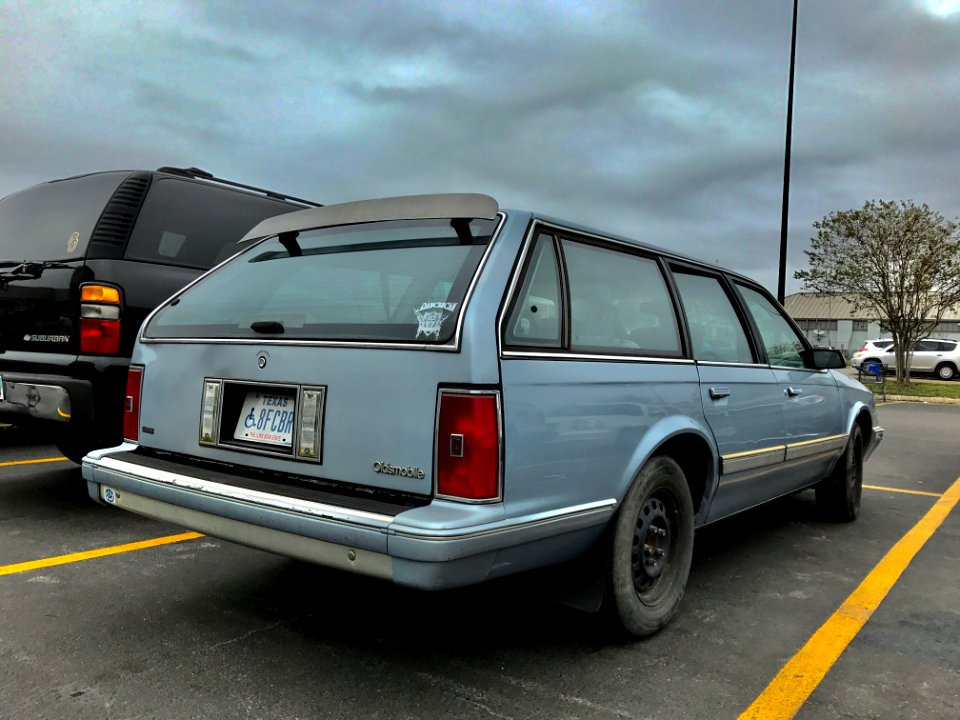 Old classic car 1970's late.