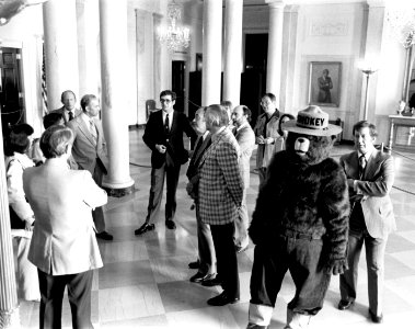 Smokey Bear Task Force at White House 4-5-1978c photo