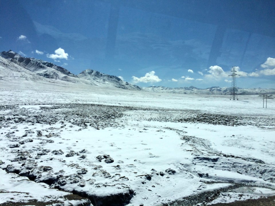 Tibet-China 中國自治區～西藏 ：四大神山之一～乃欽康桑峰：海拔5020M.？（紅河谷）