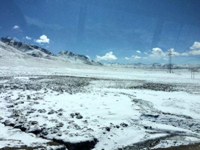 Tibet-China 中國自治區～西藏 ：四大神山之一～乃欽康桑峰：海拔5020M.？（紅河谷）
