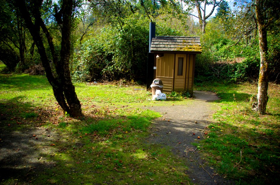 Restroom at St Cloud Day Use Area-Columbia River Gorge