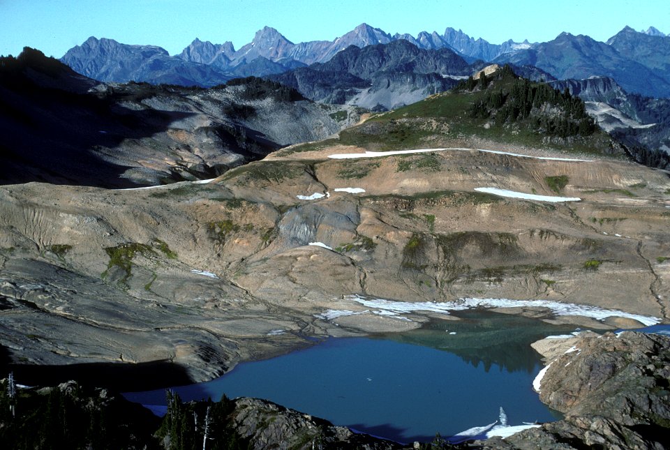 Alpine Lake in the Mt Baker Wilderness-Mt Baker Snoqualmie photo