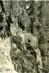 A Rock Work on Eagle Creek Trail photo