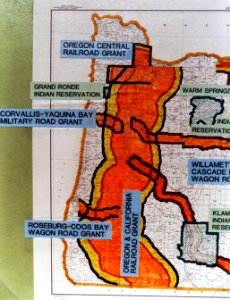Land Grants in Oregon (westside)