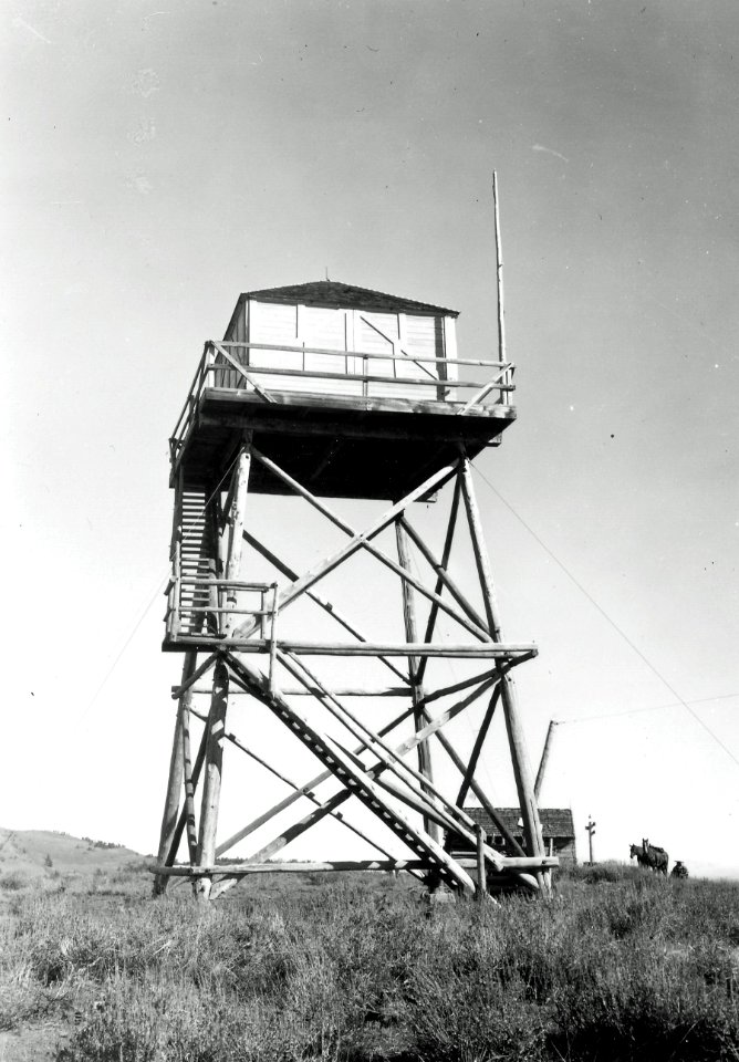 Lookout Tower, Nebo, Wallowa National Forest, OR 9-18-1942