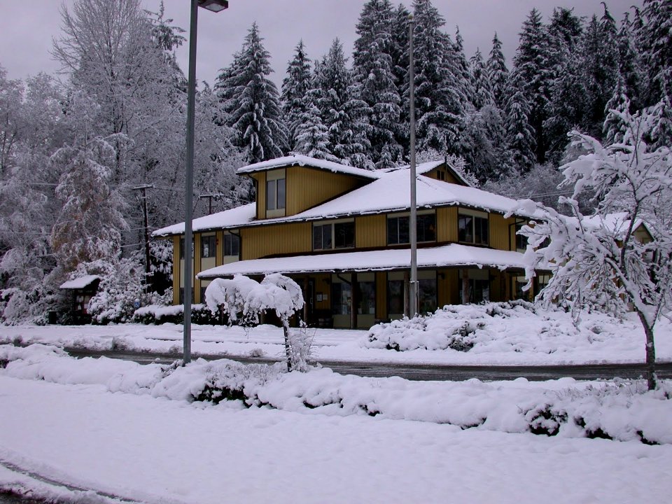 Snowy Lake Quinault Office, Olympic National Forest
