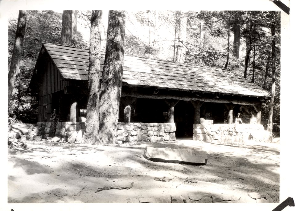 Community Kitchen Pavilion o site today built in 1938 by CCC