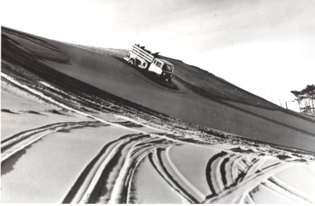bus on the Dunes photo
