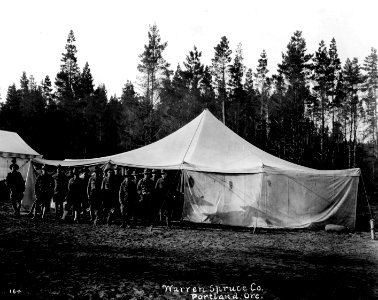 164 Y.M.C.A. Tent - Camp 5-A South Beach, Ore.