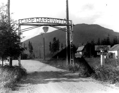 340433 CCC Camp Darrington, MBS NF, WA 1936 photo